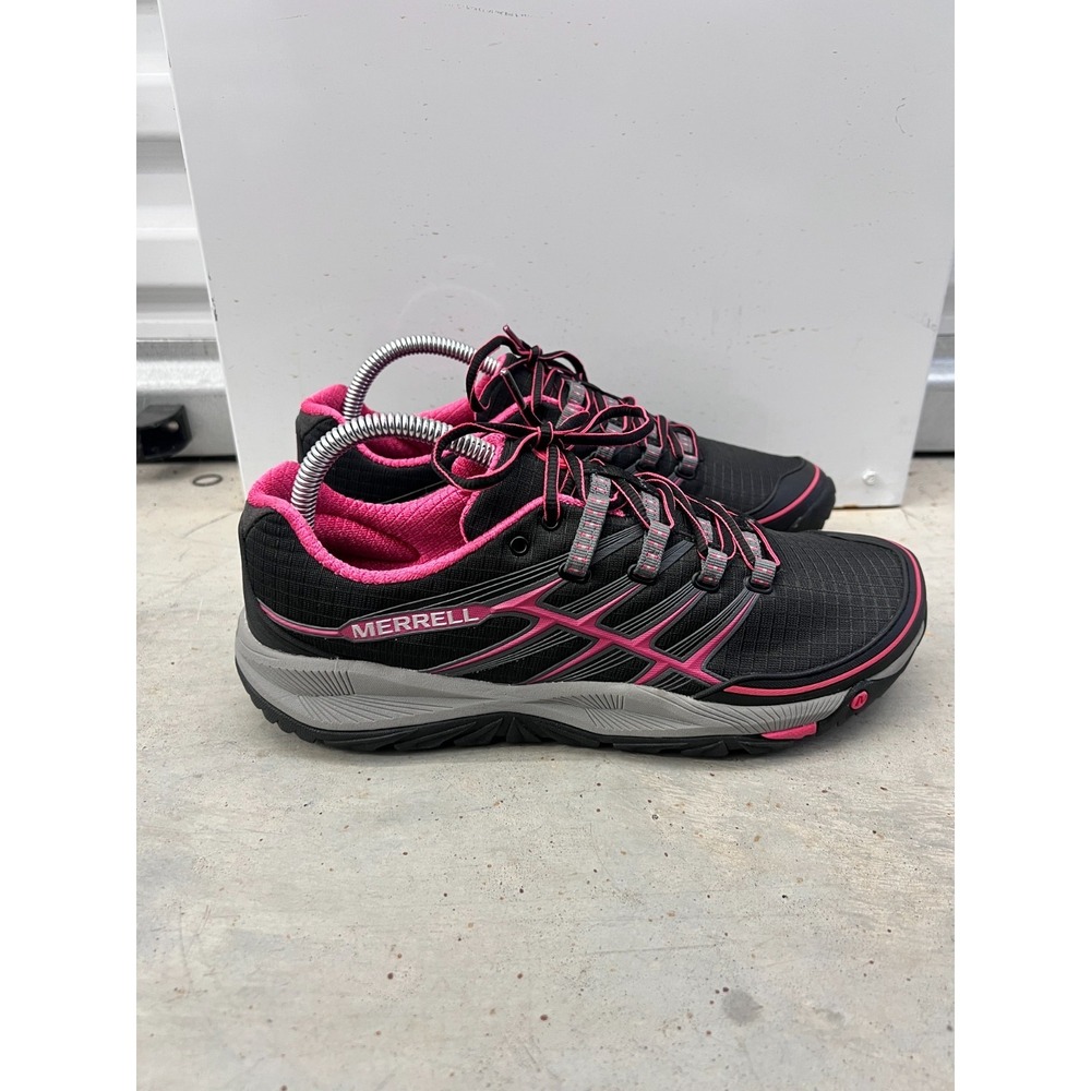 Merrell All Out Rush J06482 Sneakers Women's US 10 Black Lace Up Running Shoes